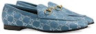 (W) Kasut Gucci Jordaan Loafers Biru 431467-2C820-4691