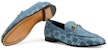 (W) Kasut Gucci Jordaan Loafers Biru 431467-2C820-4691