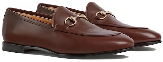 GUCCI古馳 Jordaan 24春夏系列 皮革 馬嚼環 便鞋 1cm 女款 深棕色 Order GUCCI古馳 Jordaan 24春夏系列 皮革 馬嚼環 便鞋 1cm 女款 深棕色