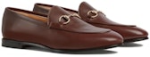 Order (W) Gucci Jordaan Loafer 'Coklat Gelap' 786016-AADCW-2212