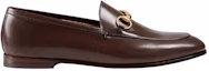 Order (W) Gucci Jordaan Loafer 'Kulit Perang Gelap' 404069-BLM00-2024