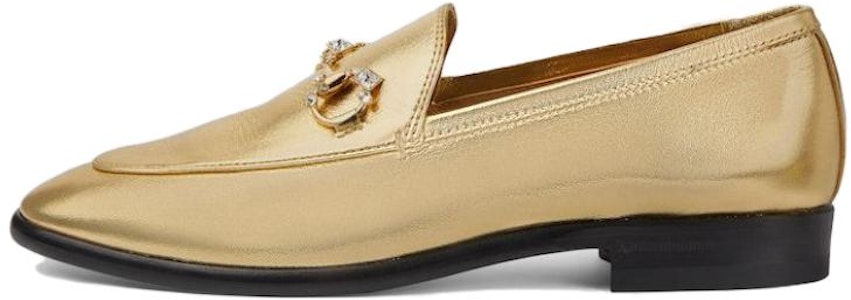 (W) グッチ ジョーダン ローファー ゴールド 759918-B8B00-8053 Buy (W) グッチ ジョーダン ローファー ゴールド 759918-B8B00-8053