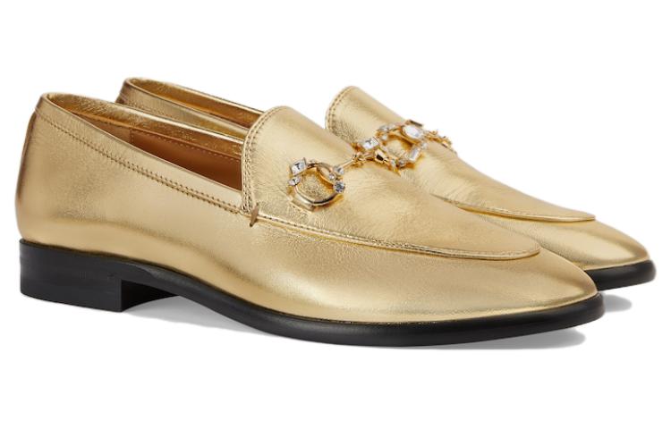 Shop (W) Gucci Jordaan Mokassin ''Gold'' 759918-B8B00-8053