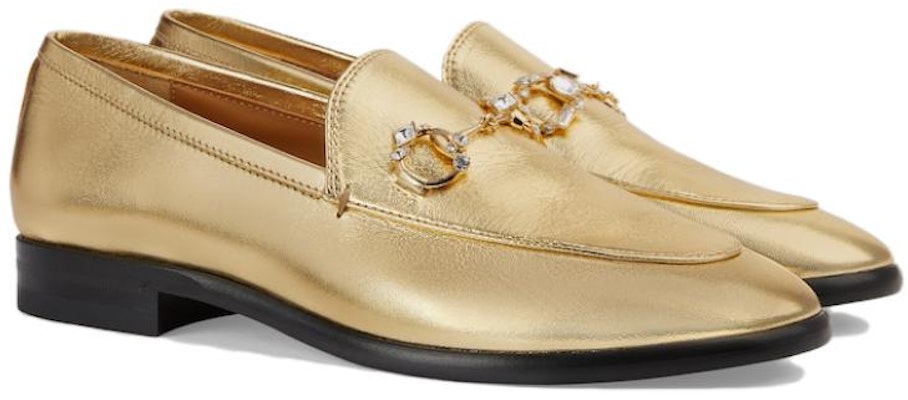 (W) Gucci Jordaan 金色乐福鞋 759918-B8B00-8053 Lookbook (W) Gucci Jordaan 金色乐福鞋 759918-B8B00-8053