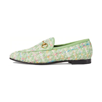 (W) Gucci Jordaan Loafer 'Green'