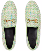 Shop (Women) Gucci Jordaan Loafer 'Green' 431467-AACFD-3048