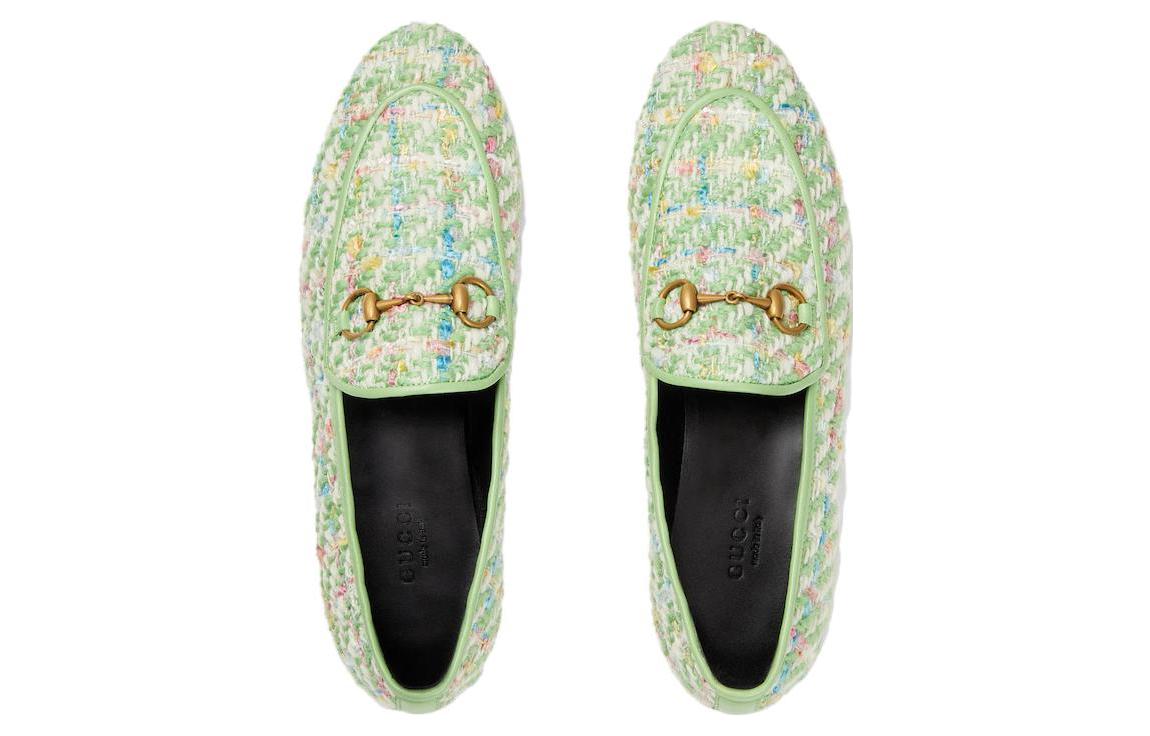 Shop (W) Mocasines Gucci Jordaan 'Verde' 431467-AACFD-3048