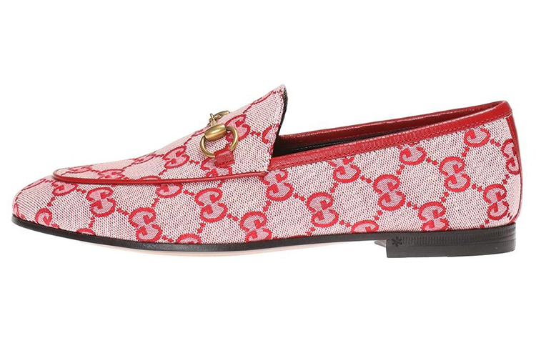 (Women) Gucci Jordaan Loafer 'Pink' 431467-9SF10-9380