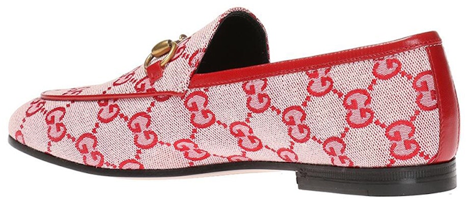 (W) Gucci Jordaan Loafer 'Pink' Sepatu Loafer Merah Muda 431467-9SF10-9380 Lookbook (W) Gucci Jordaan Loafer 'Pink' Sepatu Loafer Merah Muda 431467-9SF10-9380