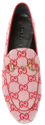 (W) Gucci Jordaan 粉色乐福鞋 431467-9SF10-9380 Shop (W) Gucci Jordaan 粉色乐福鞋 431467-9SF10-9380