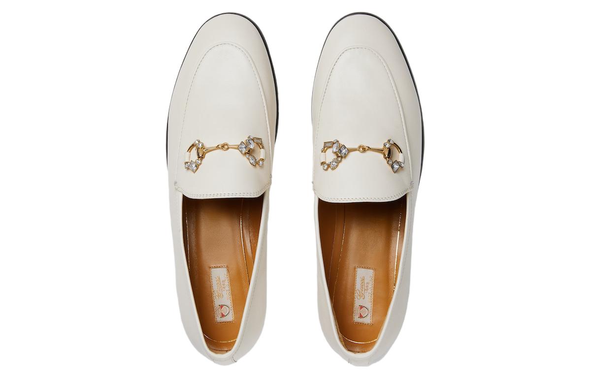 Lookbook (W) Gucci Jordaan Loafer 'Putih' 759918-C9D00-9022