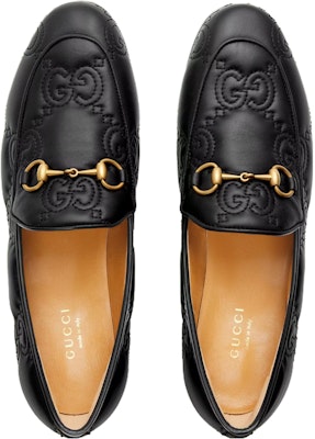 (W) Gucci Jordaan Loafer Kulit Hitam GG 699903-BKO60-1000 Lookbook (W) Gucci Jordaan Loafer Kulit Hitam GG 699903-BKO60-1000