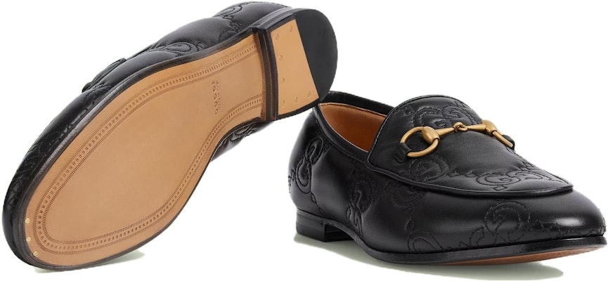 (W) Gucci Jordaan Loafer Kulit Hitam GG 699903-BKO60-1000 Purchase (W) Gucci Jordaan Loafer Kulit Hitam GG 699903-BKO60-1000