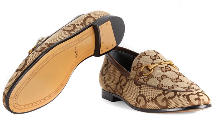 (W) Gucci Jordaan Loafer GG Canvas Sepatu Kulit Pria Branded 431467-UKO60-2588 Details for (W) Gucci Jordaan Loafer GG Canvas Sepatu Kulit Pria Branded 431467-UKO60-2588