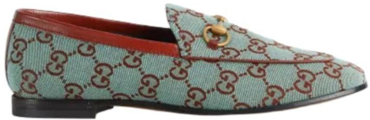 (Women) Gucci Jordaan Loafer Light Blue GG Canvas 431467-9SF10-4985 Order (Women) Gucci Jordaan Loafer Light Blue GG Canvas 431467-9SF10-4985