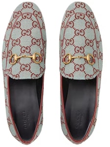 (W) Gucci Jordaan Loafer Biru Muda GG Canvas 431467-9SF10-4985 Shop (W) Gucci Jordaan Loafer Biru Muda GG Canvas 431467-9SF10-4985