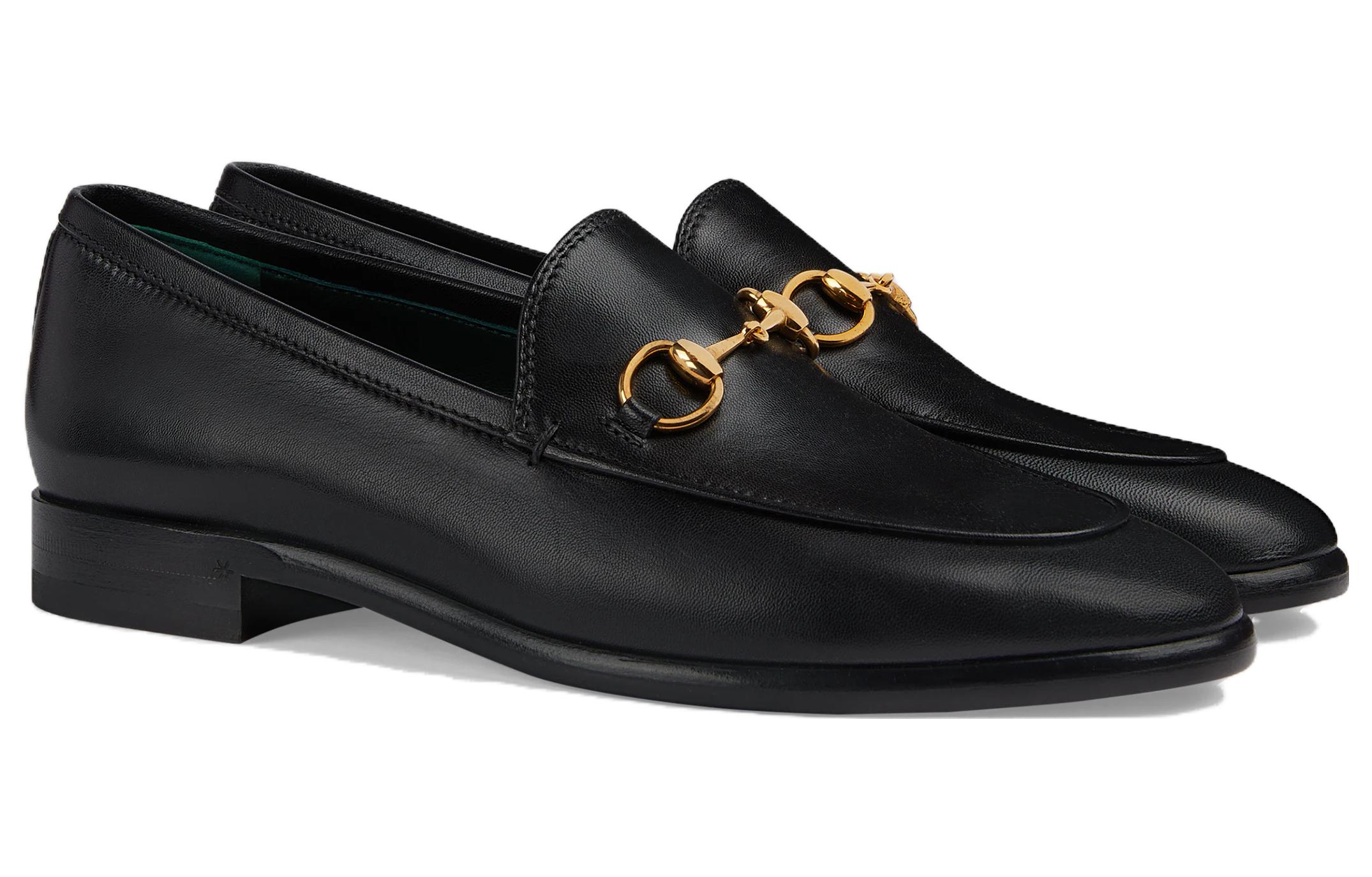 Lookbook (W) Gucci Jordaan Loafers ''Schwarz'' 759917-AACE9-1000