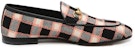(W) Gucci Jordaan Loafer 'Hitam Merah Jambu' 431467-H1430-1188