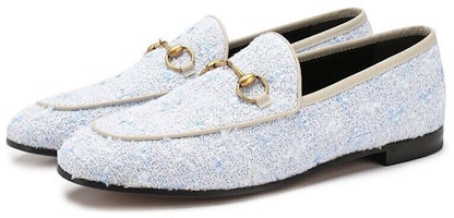 (W) 구찌 조르단 트위드 로퍼 (블루) 431467-GYV10-4590 Lookbook (W) 구찌 조르단 트위드 로퍼 (블루) 431467-GYV10-4590