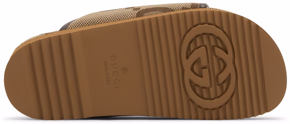 (Women) Gucci Jumbo GG Platform Slide 'Camel Ebony Monogram' 700301-UKM60-2593 Shop (Women) Gucci Jumbo GG Platform Slide 'Camel Ebony Monogram' 700301-UKM60-2593