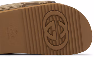 Purchase (W) Gucci Jumbo GG Slide Platform 'Camel Ebony Monogram' 700301-UKM60-2593