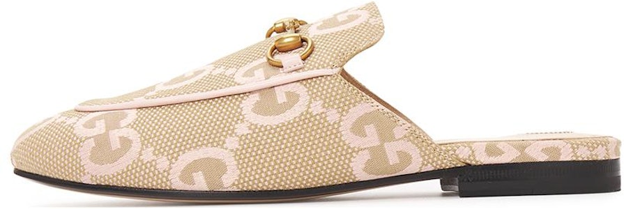 (W) Gucci Jumbo GG Princetown Pantufla 'Beige Rosa Claro' 475094-FABB1-8869 Buy (W) Gucci Jumbo GG Princetown Pantufla 'Beige Rosa Claro' 475094-FABB1-8869