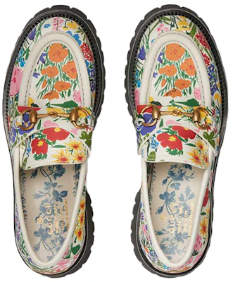 (W) Gucci Ken Scott Mocassino in Pelle ''Floreale'' 647610-2L340-9269 Lookbook (W) Gucci Ken Scott Mocassino in Pelle ''Floreale'' 647610-2L340-9269