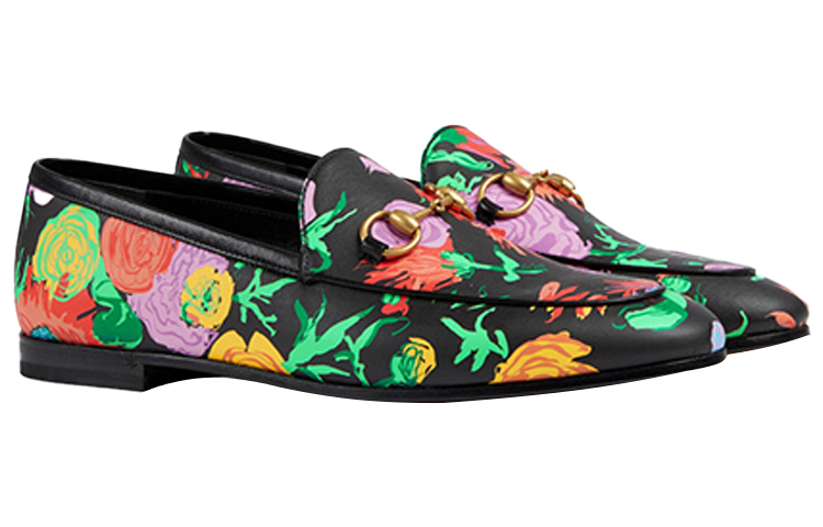 (W) Gucci Ken Scott Loafer 'Floral Black' 圖 2