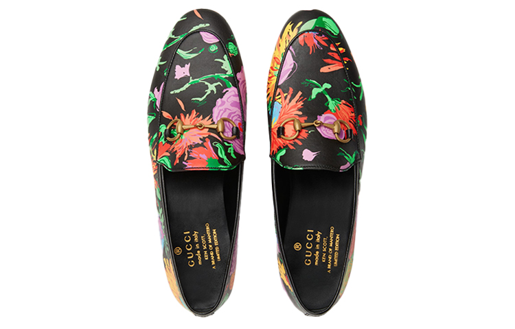 (W) Gucci Ken Scott Loafer 'Floral Black' 圖 3