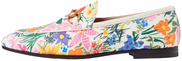 (Women) Gucci Leather Floral Print Loafers 'Multicolor' 647611-2L350-9270 (Women) Gucci Leather Floral Print Loafers 'Multicolor' 647611-2L350-9270