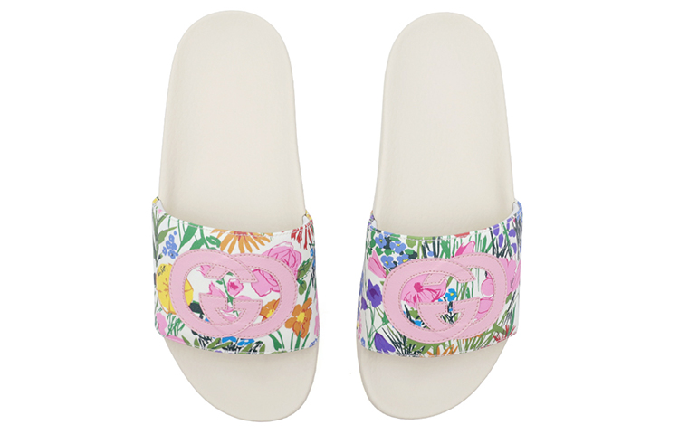 Lookbook (W) Sandales Gucci Ken Scott Imprimé ''Blanc'' 645925-2L320-9261