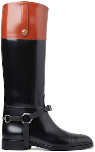 GUCCI古馳 馬具細節 時尚百搭 高筒靴 女款 黑色 Order GUCCI古馳 馬具細節 時尚百搭 高筒靴 女款 黑色