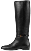 (Women) Gucci Knee High Leather Boots 'Black' 658889-BKO00-1000 (Women) Gucci Knee High Leather Boots 'Black' 658889-BKO00-1000