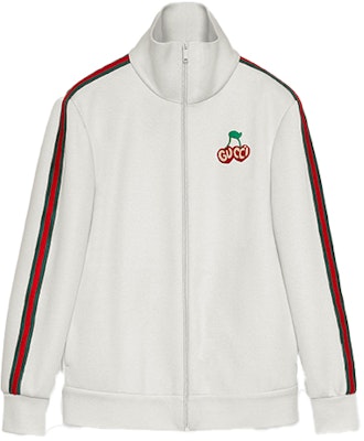 (W) 古驰女士白色针织棉拉链外套 625025-XJCUI-9280 Buy (W) 古驰女士白色针织棉拉链外套 625025-XJCUI-9280