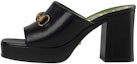Buy (Women) Gucci Ladies Mid-heel Platform Slide 'Black' 602390-CPD90-1000
