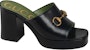(Women) Gucci Ladies Mid-heel Platform Slide 'Black' 602390-CPD90-1000