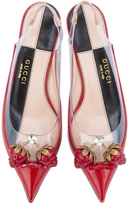 (W) Gucci Sandalias Rojas de Tacón Alto con Logo Fresa Mid-Top Moda Mujer 575846-98E30-9137 Purchase (W) Gucci Sandalias Rojas de Tacón Alto con Logo Fresa Mid-Top Moda Mujer 575846-98E30-9137