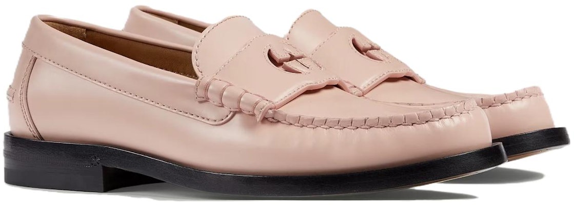 (Women) Gucci Leather 'Interlocking G Loafer Pink' 738676-17X00-5909 Lookbook (Women) Gucci Leather 'Interlocking G Loafer Pink' 738676-17X00-5909