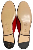 (W) 구찌 레더 '펄 스타' 슬라이드 (레드) 463180-C9D00-6433 Lookbook (W) 구찌 레더 '펄 스타' 슬라이드 (레드) 463180-C9D00-6433