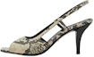 Buy (W) Sandal Cetakan Python Gucci Kulit - Coklat Beige 695307-19Y00-9719