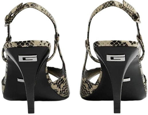 (Women) Gucci Leather 'Python Print Sandal - Beige Brown' 695307-19Y00-9719 Purchase (Women) Gucci Leather 'Python Print Sandal - Beige Brown' 695307-19Y00-9719
