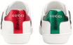 Shop GUCCI 古馳 ACE 真皮 時尚板鞋 女款 白色