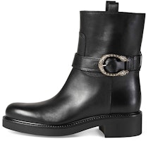 (Women) Gucci Leather Ankle Boot 'Black' 432085-A3N00-1000 (Women) Gucci Leather Ankle Boot 'Black' 432085-A3N00-1000