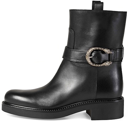 (Women) Gucci Leather Ankle Boot 'Black' 432085-A3N00-1000 Buy (Women) Gucci Leather Ankle Boot 'Black' 432085-A3N00-1000