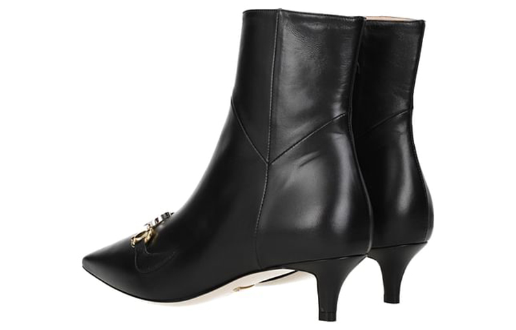 Lookbook (W) Gucci Boots Kulit Hitam Ankle 577157-BKO00-1000