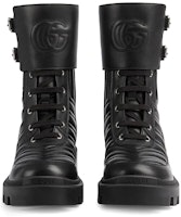 GUCCI 古馳 GG靴子 時尚前衛高幫圓頭短靴 女款 黑色 Shop GUCCI 古馳 GG靴子 時尚前衛高幫圓頭短靴 女款 黑色