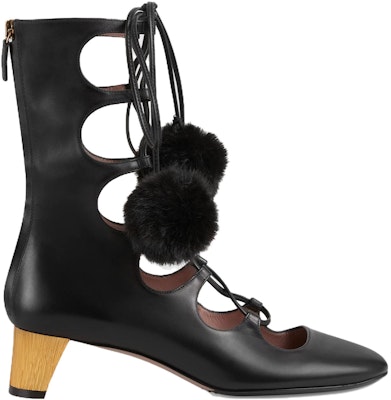(Women) Gucci Leather Ankle Boots 'Black' 400087-1M0B0-1000 Order (Women) Gucci Leather Ankle Boots 'Black' 400087-1M0B0-1000