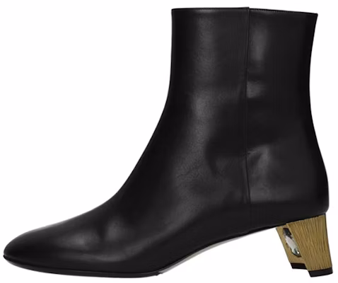 (Women) Gucci Leather Ankle Boots 'Black' 404020-BLM00-1000 Buy (Women) Gucci Leather Ankle Boots 'Black' 404020-BLM00-1000