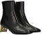 (W) But Ankle Kulit Gucci 'Hitam' 404020-BLM00-1000