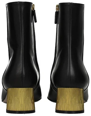 (Women) Gucci Leather Ankle Boots 'Black' 404020-BLM00-1000 Purchase (Women) Gucci Leather Ankle Boots 'Black' 404020-BLM00-1000